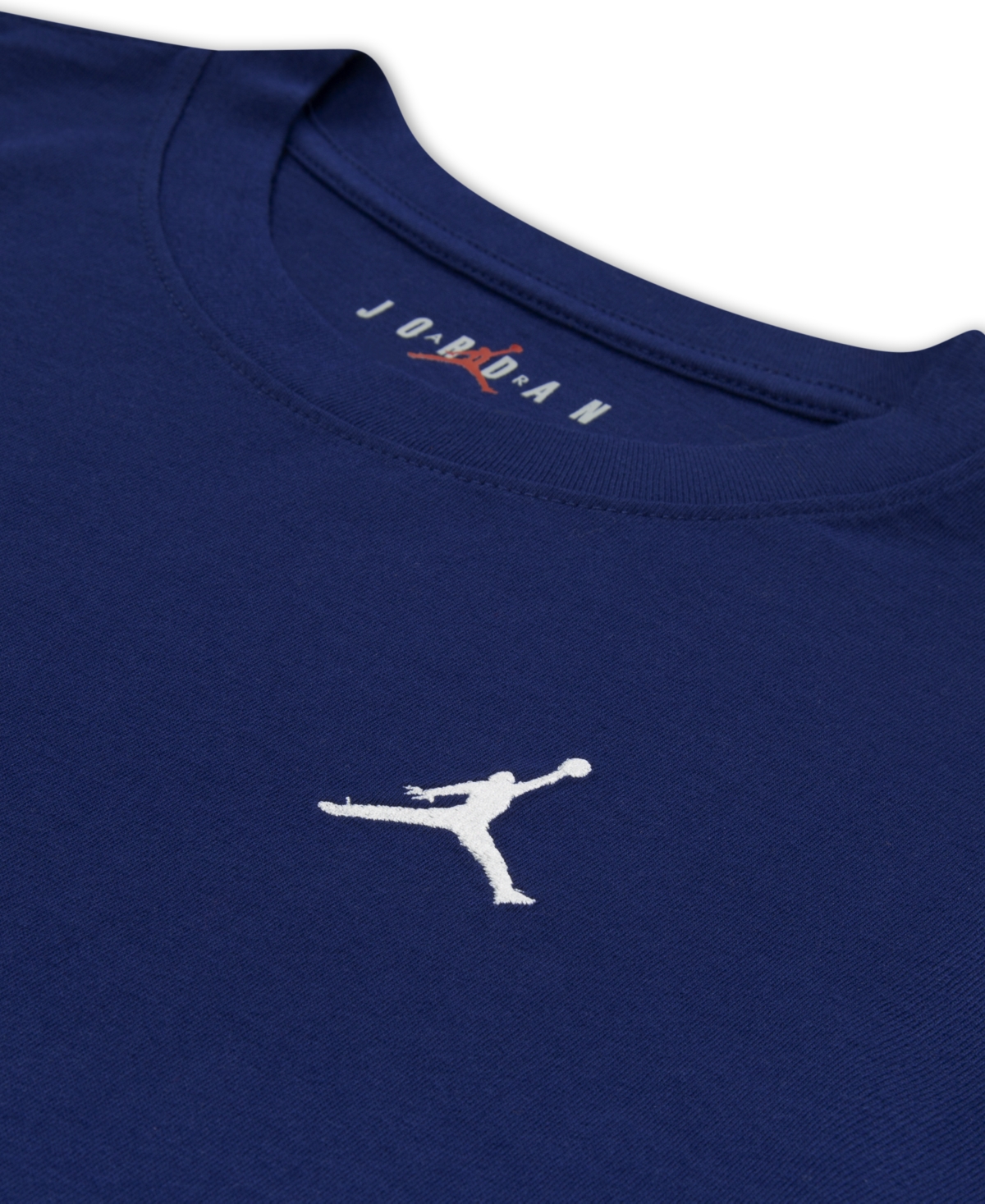 Jordan Big Kids' Jumpman Air Embroidered T-shirt In Brown
