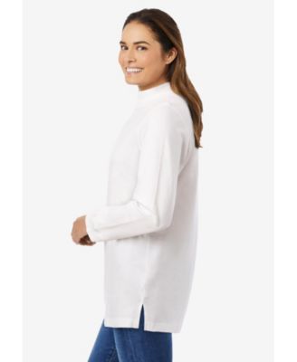 Plus Size Perfect Mockneck Tunic