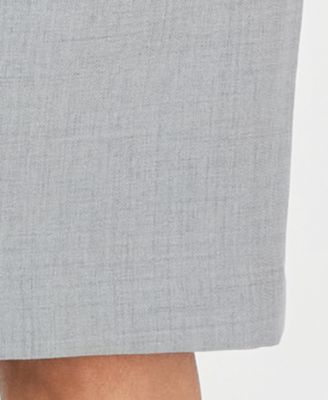 Women's Peak-Lapel Slim-Fit Skirt Suit 