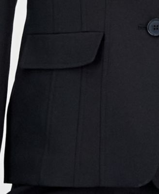 Women's Notch-Lapel Mid-Rise Pantsuit 