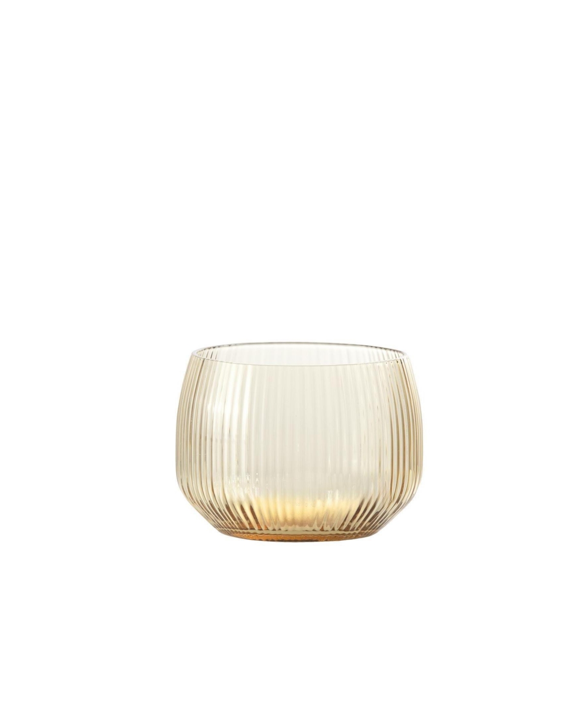Fortessa Estiva Textured Short Tumbler Glasses, Set Of 4 In Neutral