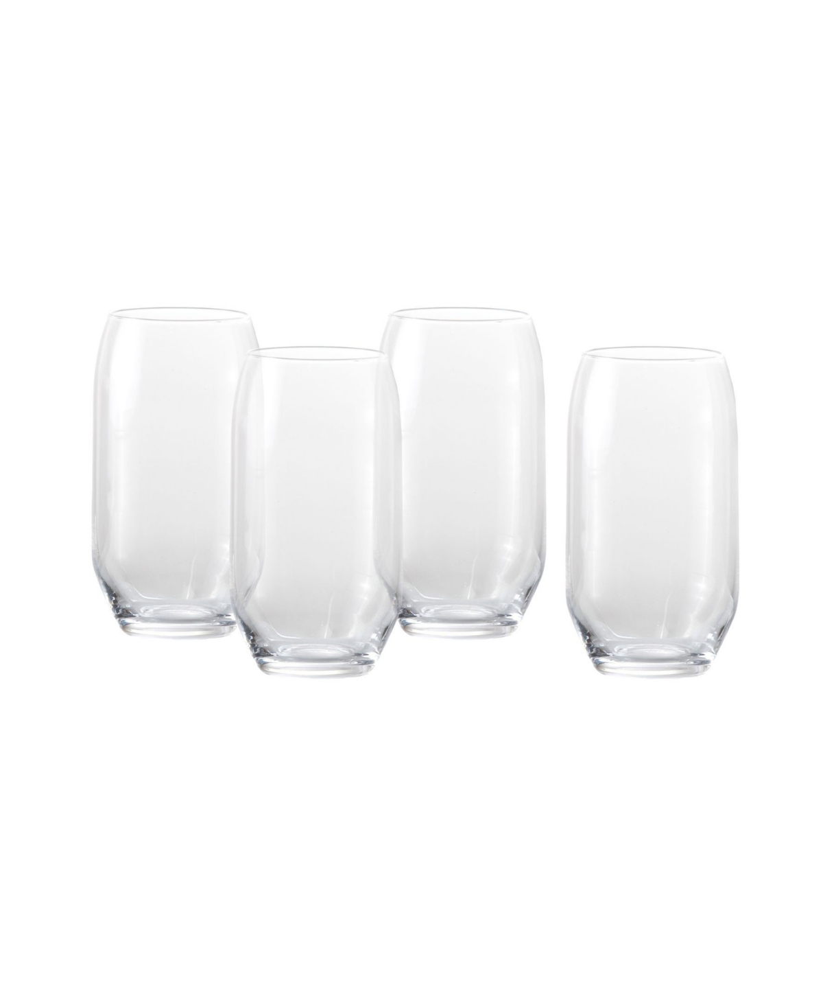 Fortessa Estiva Highball Sparkling Cocktail Glasses, Set Of 4 In Transparent
