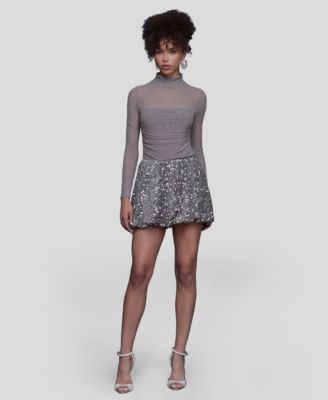 Women's Bubble Mini Skirt