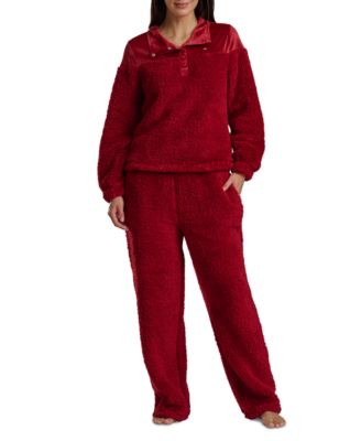 Women's 2-Piece Long Sleeves Sherpa Set