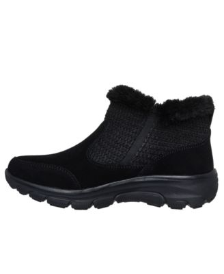 Women's Relaxed Fit: Easy Going Memory Foam Boots from Finish Line