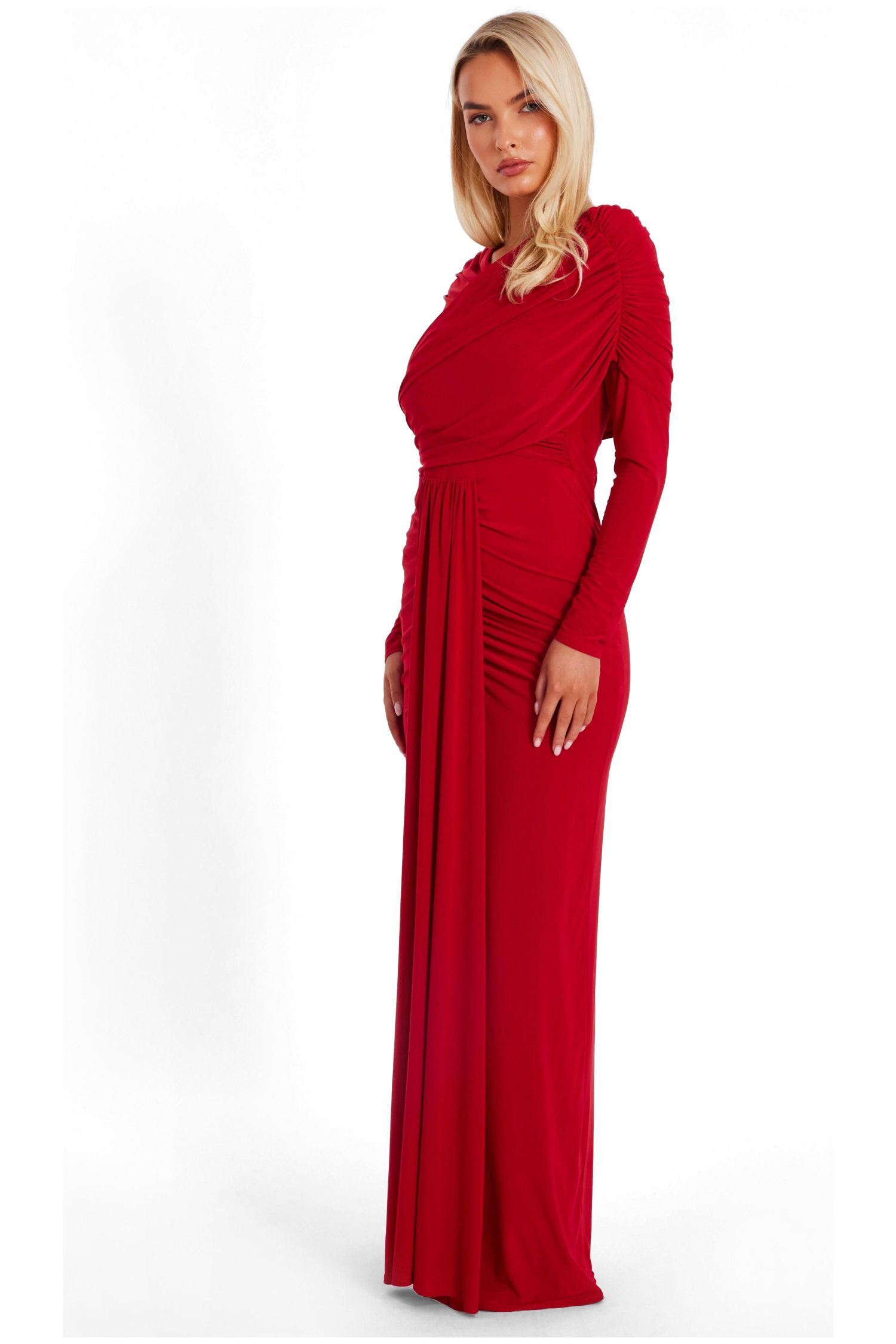 Women's Drape Maxi Dress