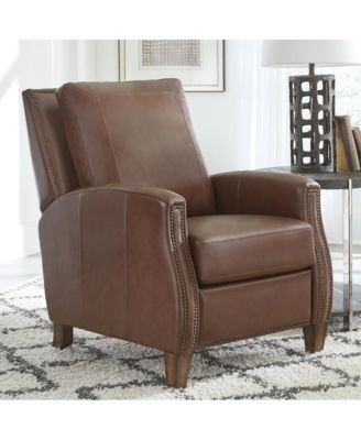 Chestnut Charm Recliner – 2 Pc, Upholstered, Cordless Power, High Leg Design, Living Room Seating Furniture