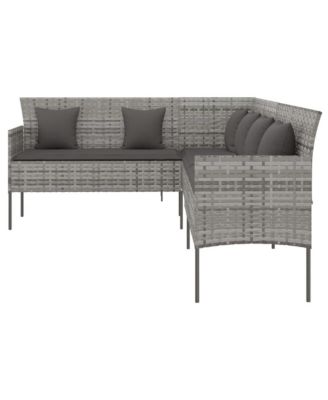 Garden Sofa Grey, Anthracite