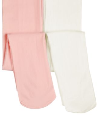 Girls' 2-14 Two Pack Stretchy Fit Tights