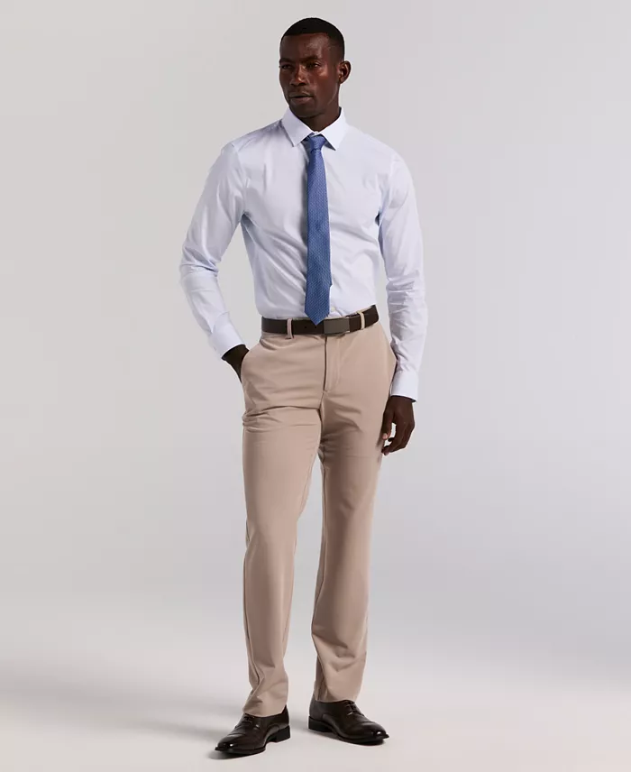 Men's Modern-Fit Stretch Solid Resolution Pants - thumbnail 2