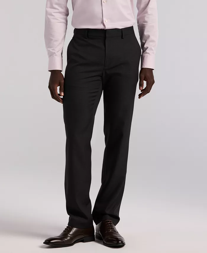 Men's Modern-Fit Stretch Solid Resolution Pants