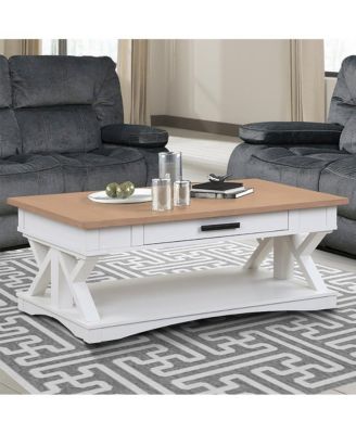 Americana Modern - Cotton Cocktail Table with 2 End Tables