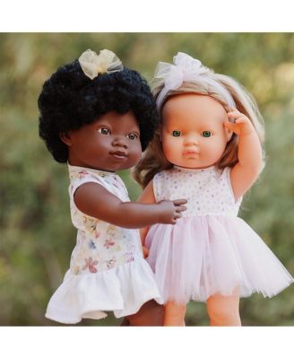 My Friends and Me Collection African Baby Girl Doll with Black Hair - 15"
