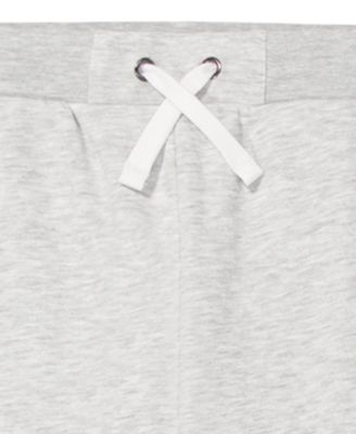 Girls' 7-16 Wide Leg Grommet Drawstring Joggers