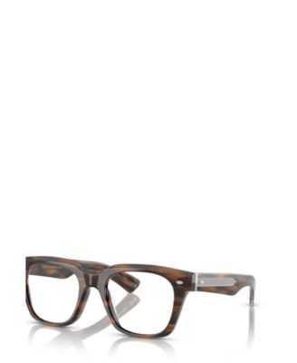 Man Rectangle Plastic OV5570U Alfrey 18k Eyeglasses