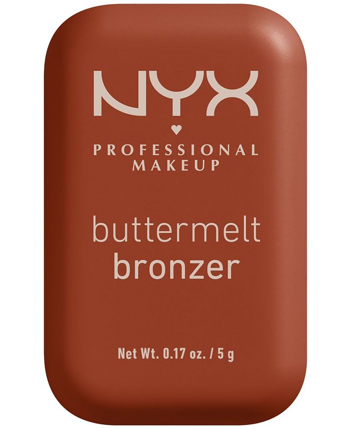NYX Professional Makeup Buttermelt Bronzer, 0.17 oz. - Brown - 0.17 oz