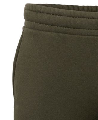 Men's Regular-Fit Logo Embossed Fleece Cargo Pants