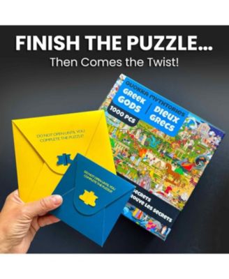 1000 Piece Puzzle for Adults Ancient Myths and Legends with Secret Tasks & Audio Story