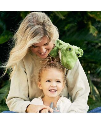 Microwavable Plush Alligator with French Lavender Scent - Soothing Comfort & Weighted - Soft Toy for All Ages