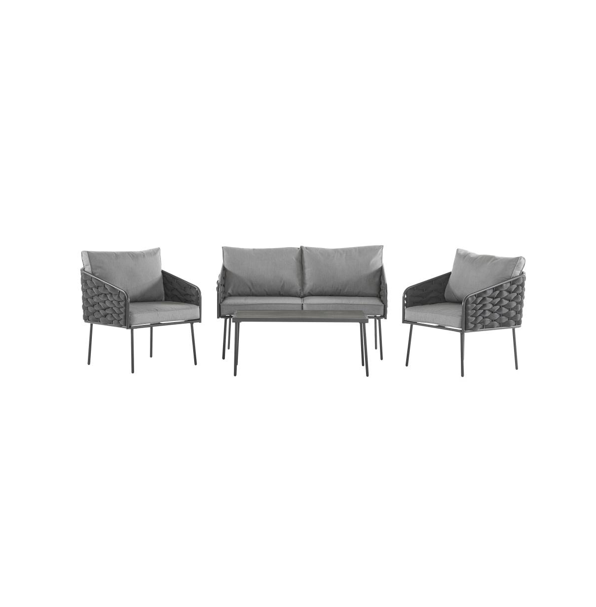 Chic Crate-Modern Outdoor Patio Furniture Set