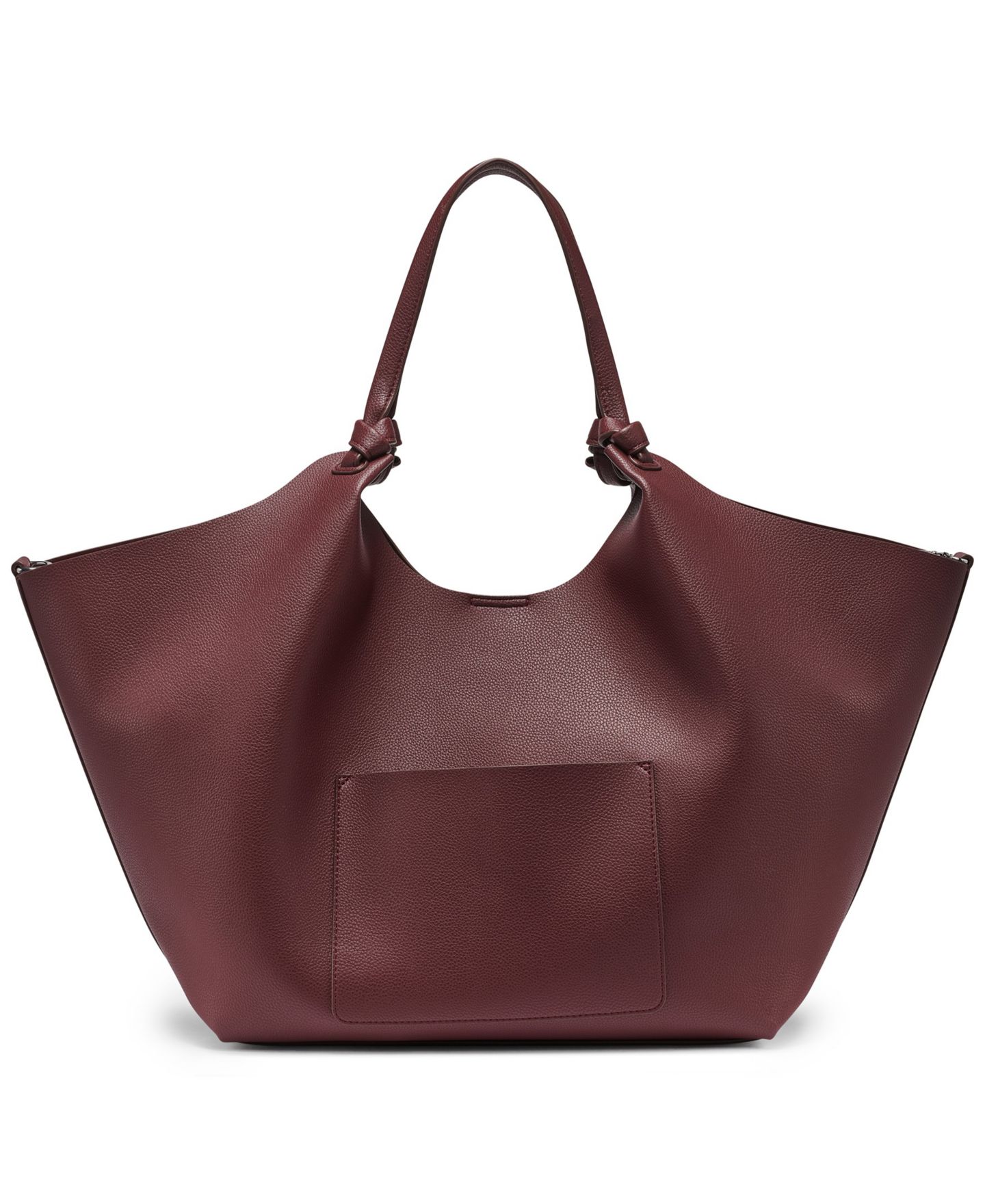Женская сумка DKNY Paula Commuter Large Tote, цвет: Винный — фото 4