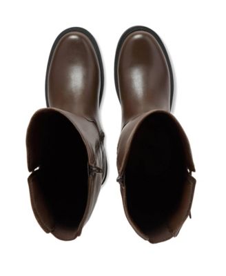 Women's Leather Knee High Riding Boots