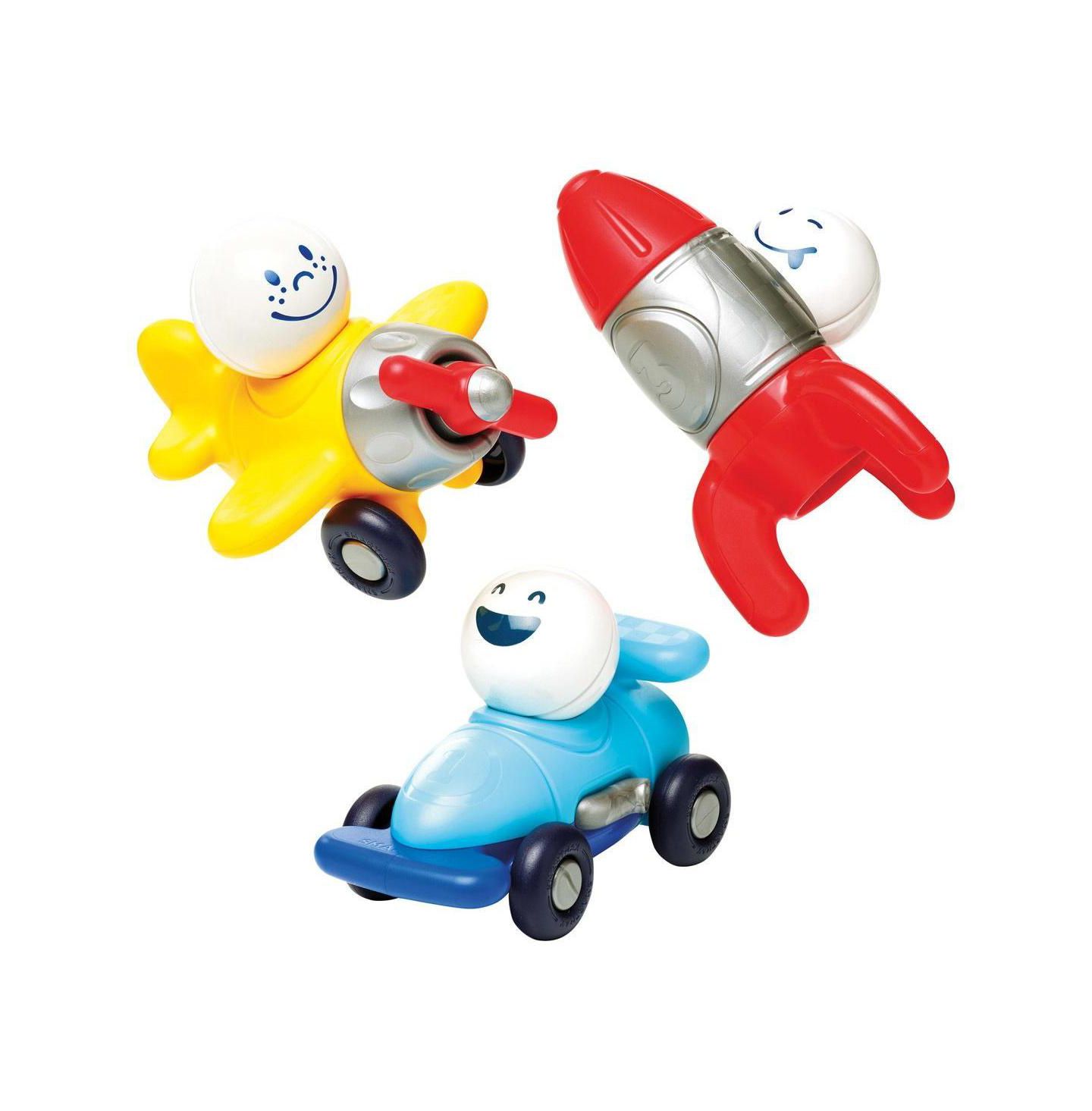 Детский конструктор Smart Toys & Games My First Explorers Magnetic Building Set, Ages 12 Months and Up, цвет: Assorted Pre-Pack — фото 1
