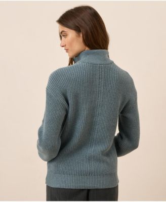 Women's Luxe Knit Henley Sweater