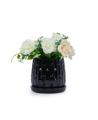 Set of 2 Modern Ceramic Planters