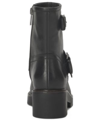 Women's Migyn Buckle Moto Lug Sole Booties