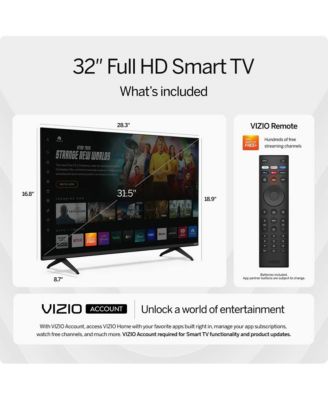 32"  LED Smart TV Class HD 720p  Smart TV