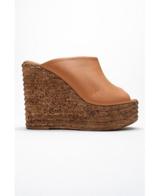 Nelly Leather Platform Sandal (Women)