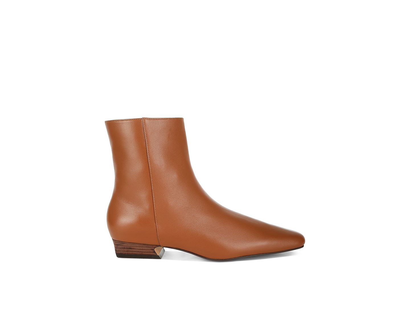 Женские ботинки Rag & Co Obita Flared Heel Genuine Leather, цвет: Бежевый / Хаки — фото 4