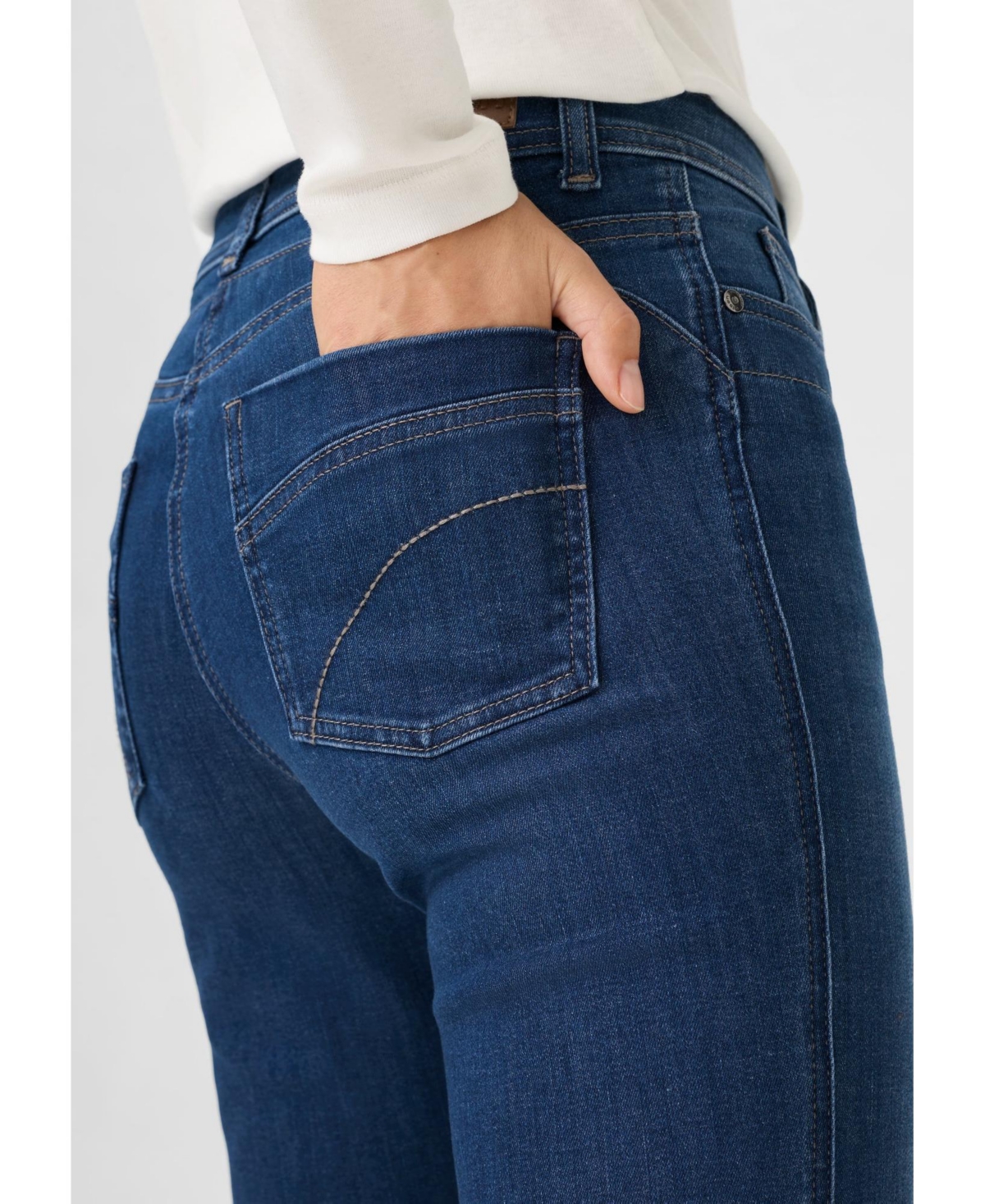 Olsen Mona Fit Straight Leg Jean