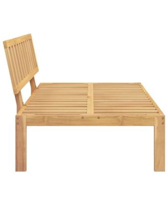 Pallet Middle Sofa Natural Wood Solid Acacia Wood