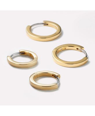 Gold Huggie Hoop Earrings - Huggie Hoops Small