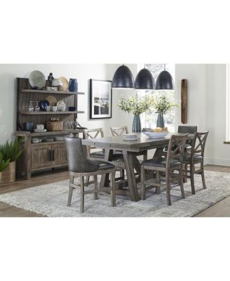 Lodge Dining Upholstered Counter Chair Two Pack