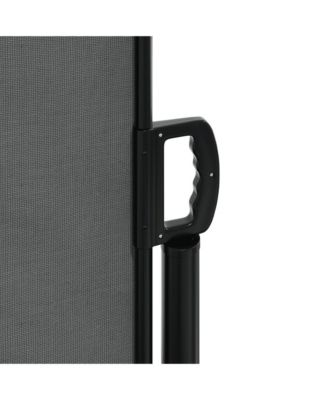 Retractable Side Awning Anthracite