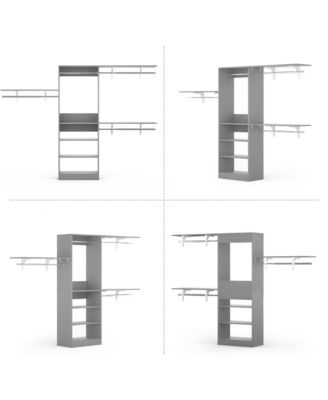 Adjustable Closet System for Bedroom