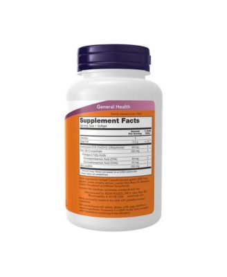 CoQ10 with Omega 3 Fish Oil ,60 mg ,120 Softgels