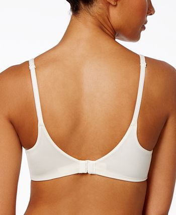 Maidenform Comfort Devotion Lace Bra, Wirefree Bra with Full Coverage,  Push-Up Bra with Natural Lift, Comfortable Bra