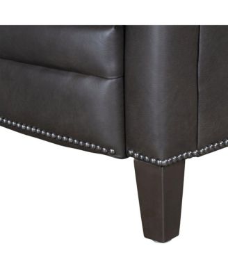 Vermont - Slate Noire Manual Pushback Recliner