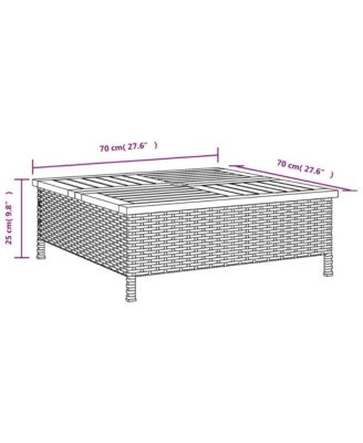 Parasol Base Cover Black and Brown