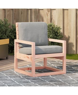 Garden Chair Natural Wood Solid Douglas wood Medium Durable