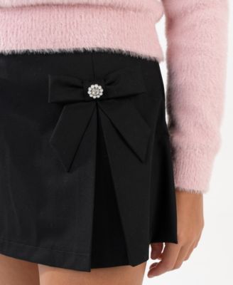 Girls' 7-12 Sweater and Skorts, 2-Piece Set