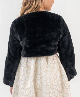 Girls' 7-16 Long Sleeve Shrug