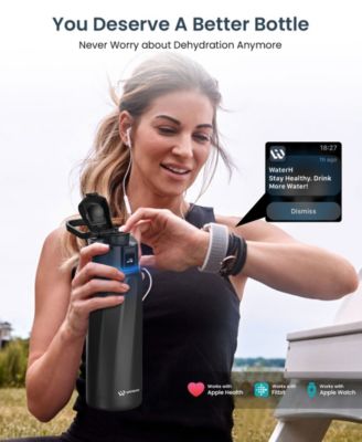 24 oz. Insulated Smart Water Bottle with Hydration Tracking