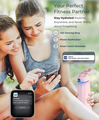 32 oz. Insulated Smart Water Bottle with Hydration Tracking