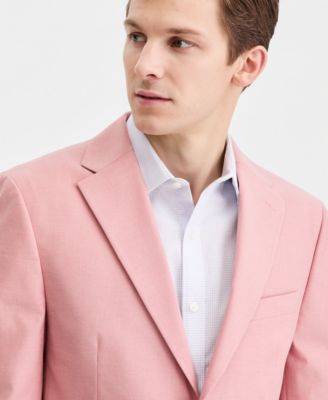 Men's Modern-Fit TH Flex Stretch Chambray Suit Separates Jacket