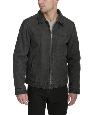 Men's Denim Western Sherpa Lined Collar Jacket